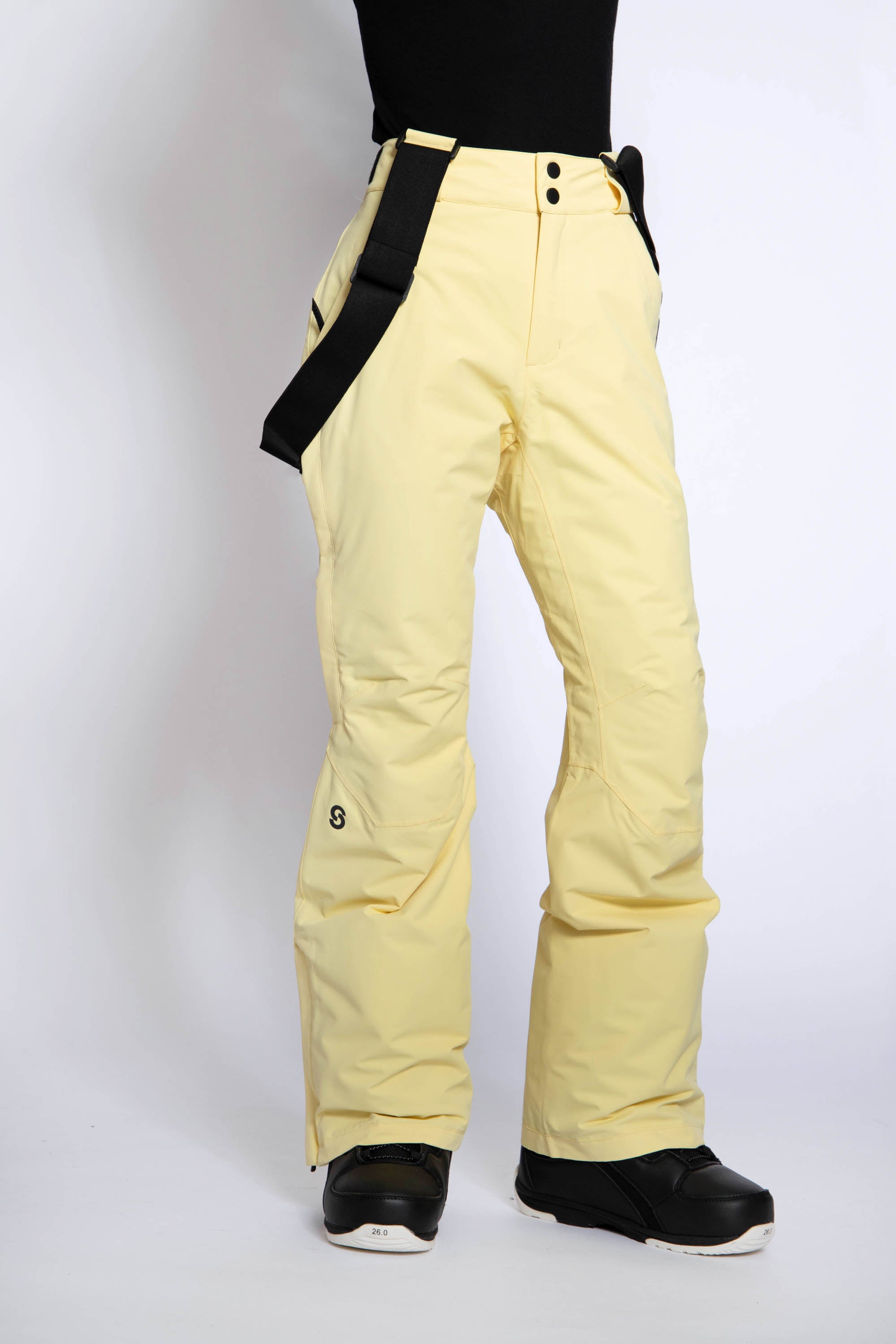 womens yellow snow pants